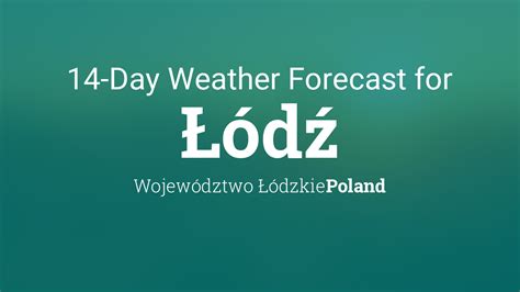 pogoda łaznowska wola|Łaznowska Wola, Łódź, Poland Weather Forecast 